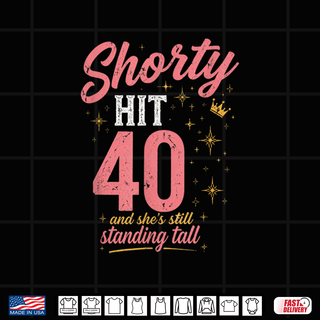 Shorty Hit 40 Birthday Celebration Shirt Shorty Hit 40 Birthday Celebration Shirt