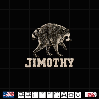 Design Team Jimothy Raccoon Men Women Jimothy Raccoon Meme Shirt