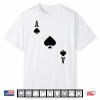 Ace Of Spades Costume Halloween Deck Of Cards Shirt