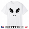 Alien Face Space Funny Halloween Costume Shirt