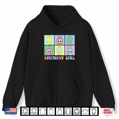 Hoodie Cute Lover The Monsters Pink Halloween Christmas Shirt