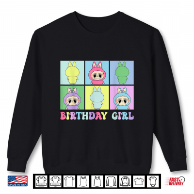Sweatshirt Cute Lover The Monsters Pink Halloween Christmas Shirt