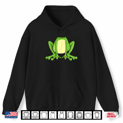 Hoodie Frog Costume Halloween Shirt