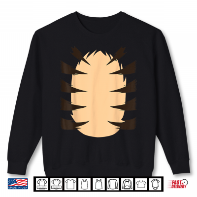 Sweatshirt Cute Orange Tiger DIY Halloween Costume Shirt