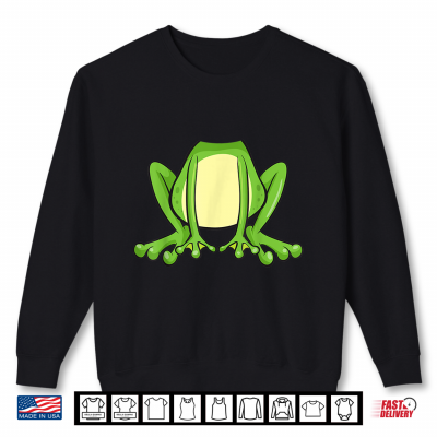 Sweatshirt Frog Costume Halloween Shirt