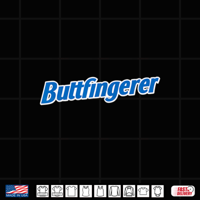 Design Funny BUTTFINGERER Tee BUTT FINGERER Halloween Embarrassing Shirt
