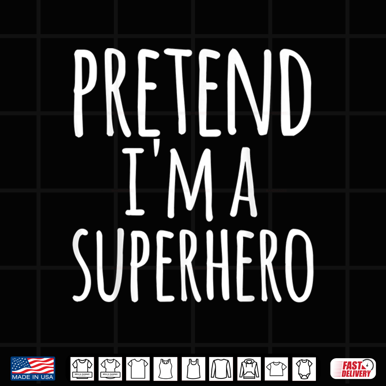 Funny Easy Lazy Halloween Pretend I’M A Superhero Costume Shirt
