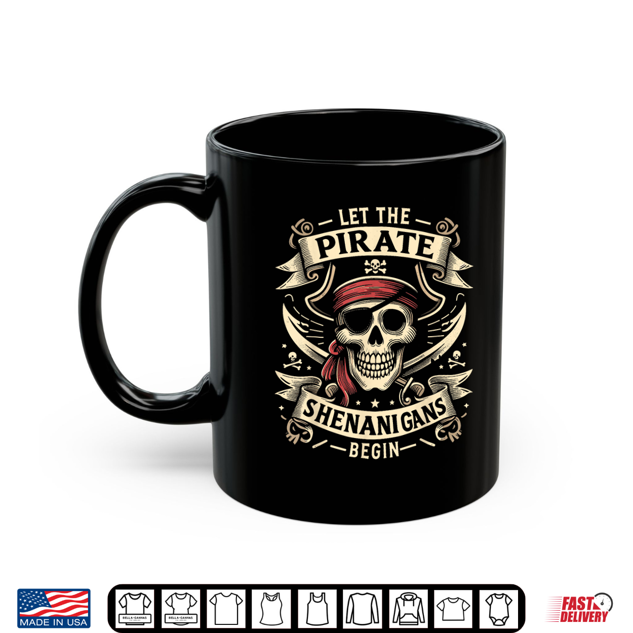 Halloween Skull Let The Pirate Shenanigans Begin Shirt Halloween Skull Let The Pirate Shenanigans Begin Shirt