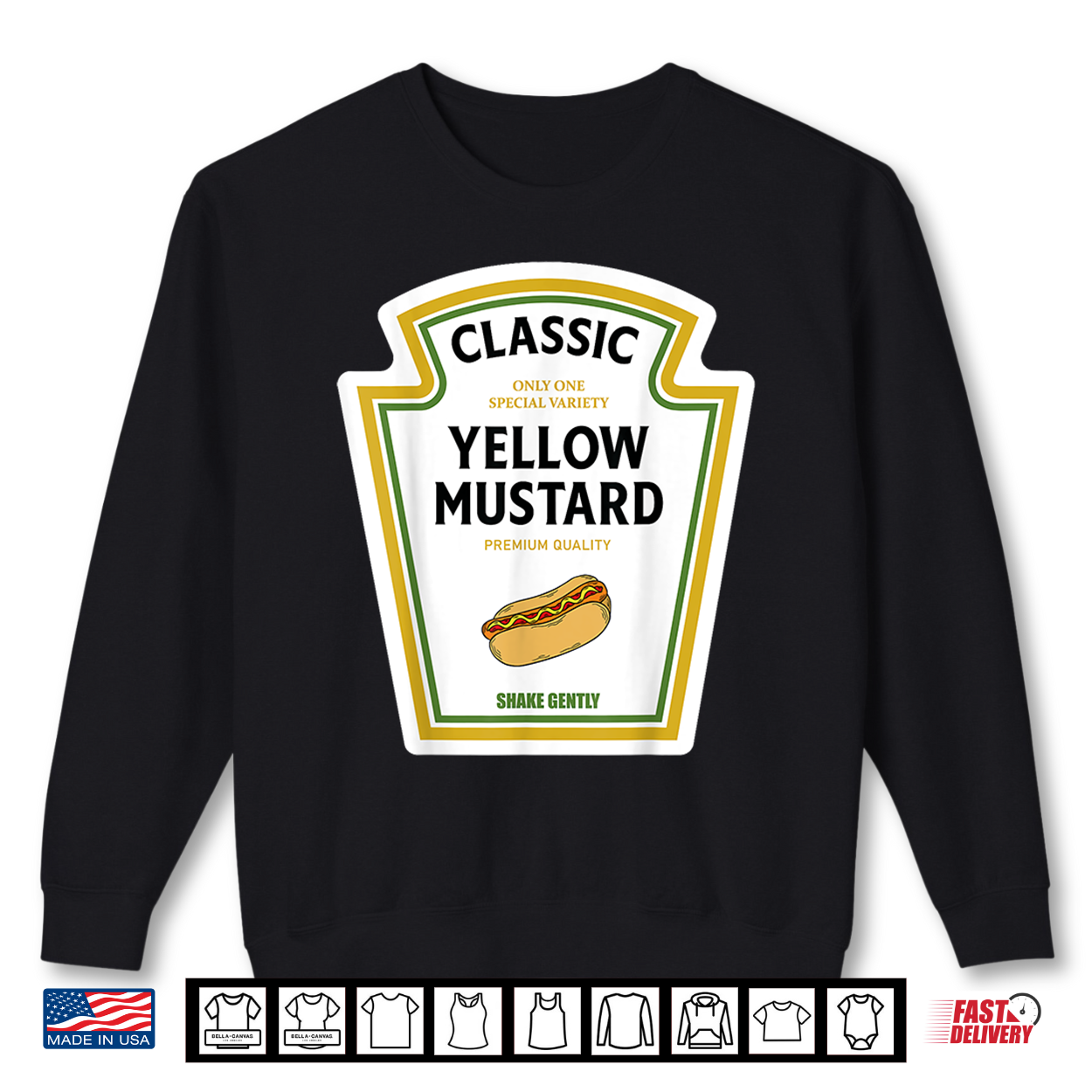 Mustard Halloween 2023 Costume Family Matching Ketchup Mayo Shirt