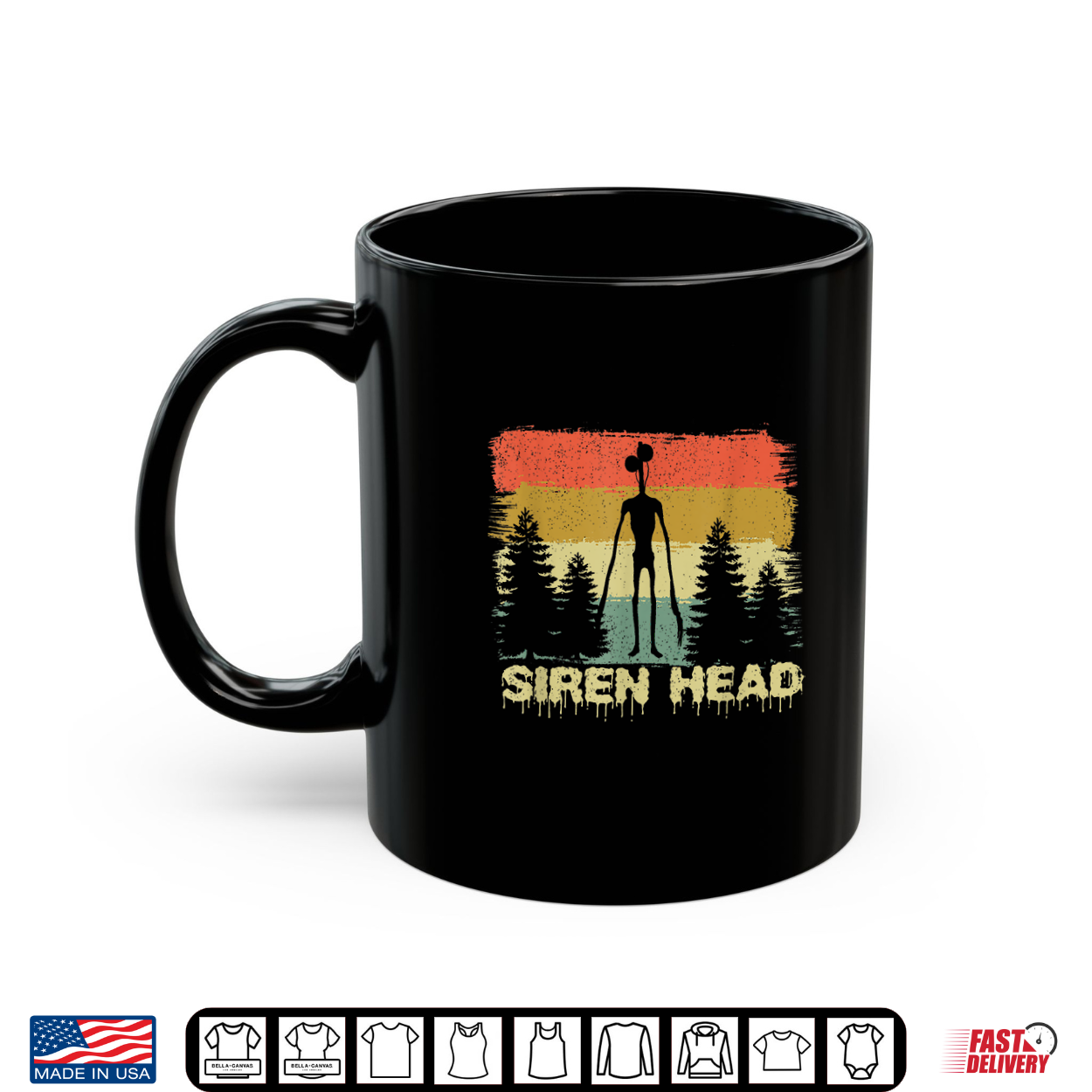Monster Myth Siren Head Mysterious Creature Creepy Halloween Shirt