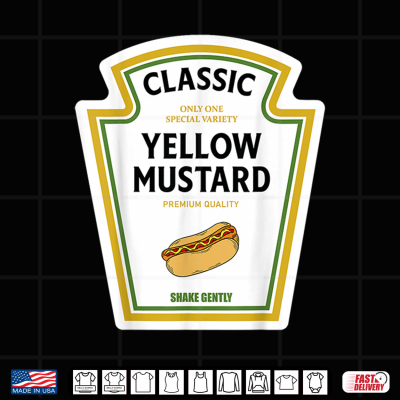 Design Mustard Halloween 2023 Costume Family Matching Ketchup Mayo Shirt