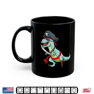 Pirate Dinosaur T Rex Funny Tyrannosaurus Halloween Costume Shirt 3 Mug Pirate Dinosaur T Rex Funny Tyrannosaurus Halloween Costume Shirt