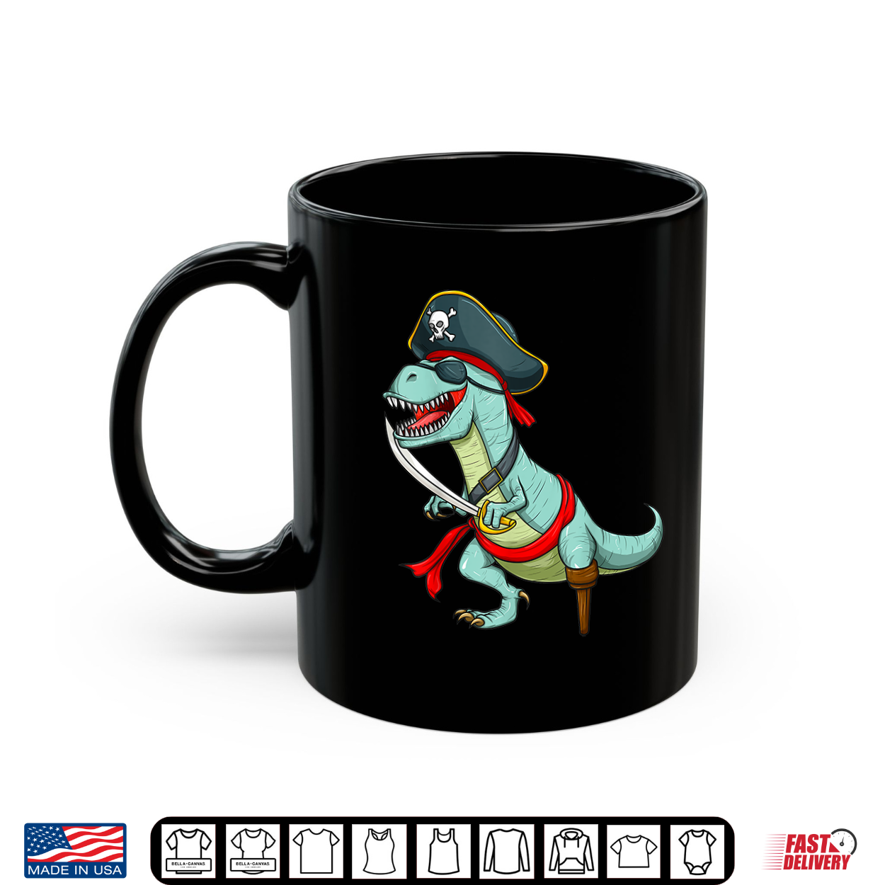 Pirate Dinosaur T Rex Funny Tyrannosaurus Halloween Costume Shirt Pirate Dinosaur T Rex Funny Tyrannosaurus Halloween Costume Shirt