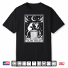 Tarot Card Vintage Team Trash Crescent Moon Opossum Raccoon Shirt
