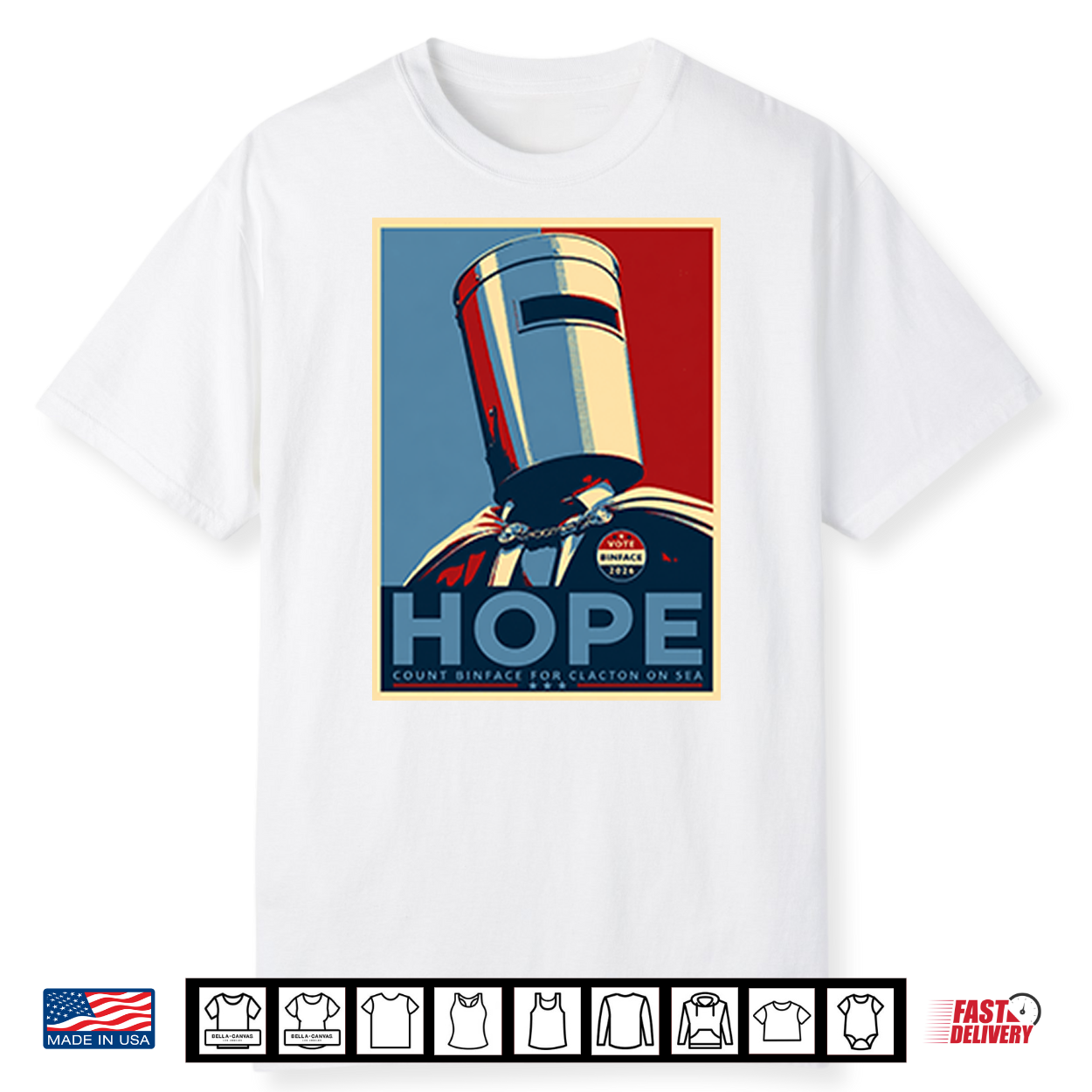Hope For Clacton Count Binface Shirt Hope For Clacton Count Binface Shirt