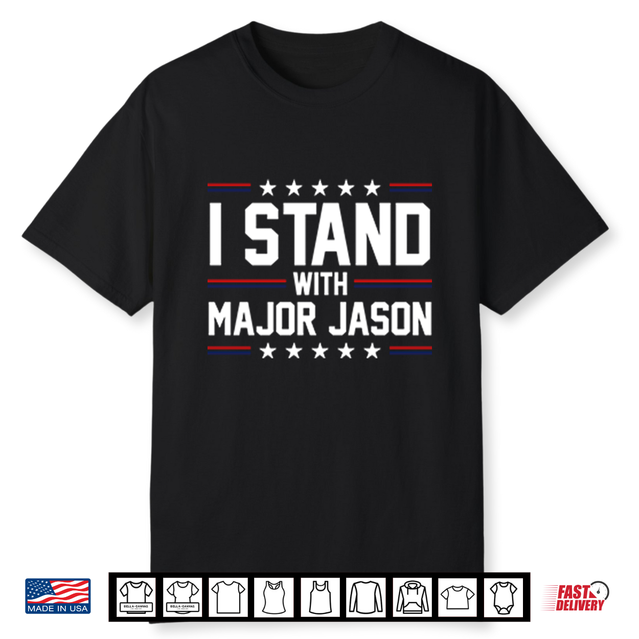 I Stand With Major Jason Shirt I Stand With Major Jason Shirt
