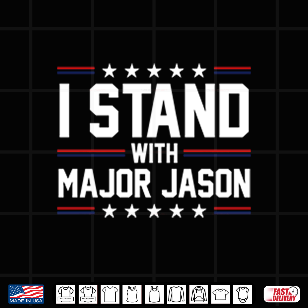 I Stand With Major Jason Shirt I Stand With Major Jason Shirt