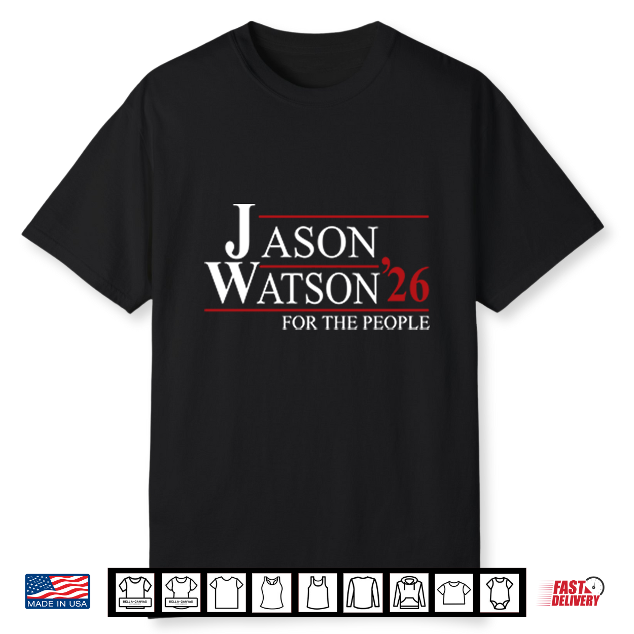 Major Jason Watson 2026 For The People Shirt