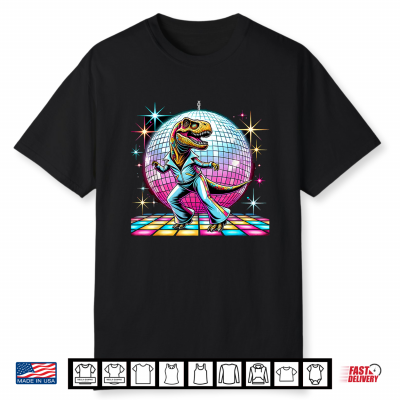 Aesthetic T Rex Disco Shirt