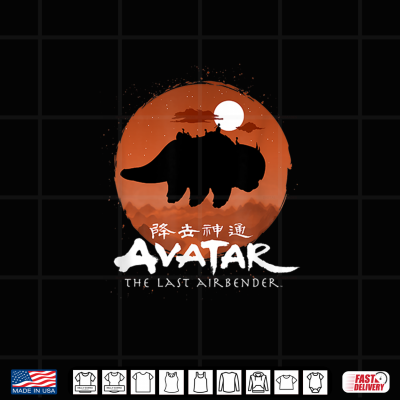 Design Avatar The Last Airbender Halloween Team Avatar Poster Shirt
