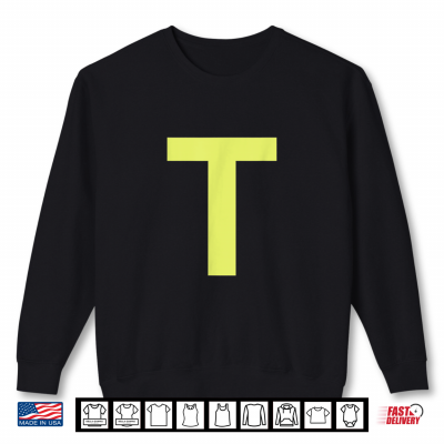 Sweatshirt Chipmunk Halloween Carnival Group Costume Letter T Shirt 1