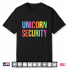 Halloween Dad Mom Daughter Adult Costume Unicorn Security Shirt