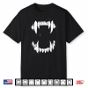 Halloween Horror Wolf Dog Vampire Monster Teeth Costume Shirt