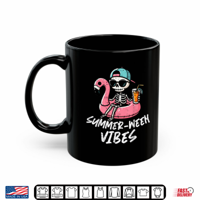 Mug Halloween Summer Ween Skeleton Float Costume Shirt 1
