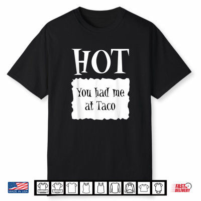Hot Hot Packet Halloween Taco Costume Shirt