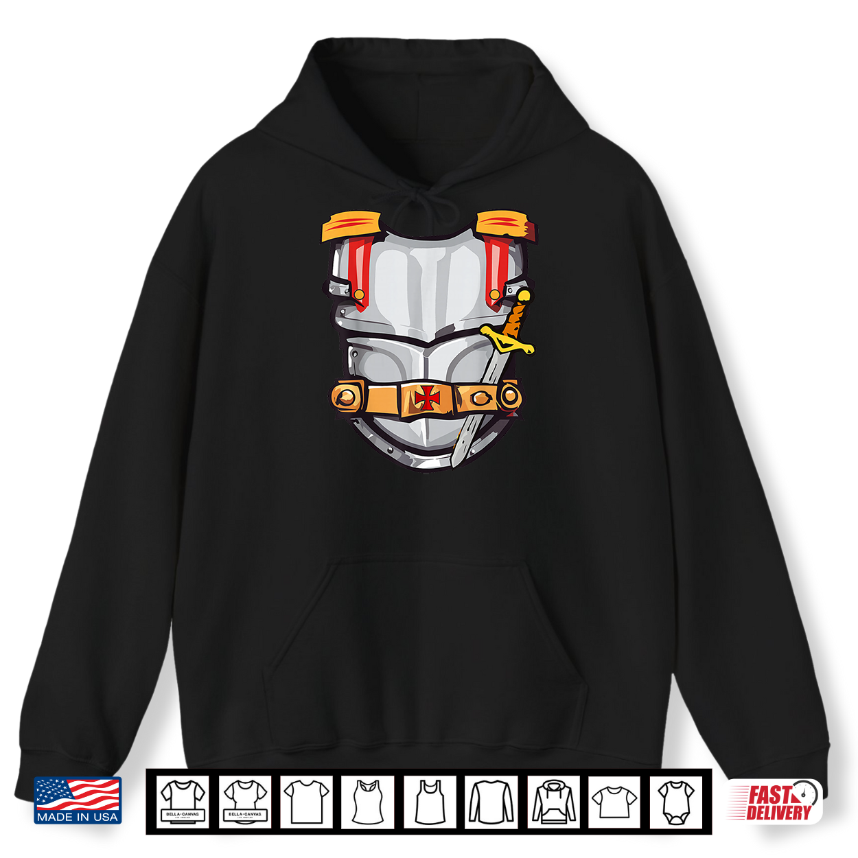 Knight Costume Halloween Knights Armor Sword Shirt Knight Costume Halloween Knights Armor Sword Shirt