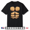Mens Funny Monkey Gorilla Chest Costume Halloween Shirt
