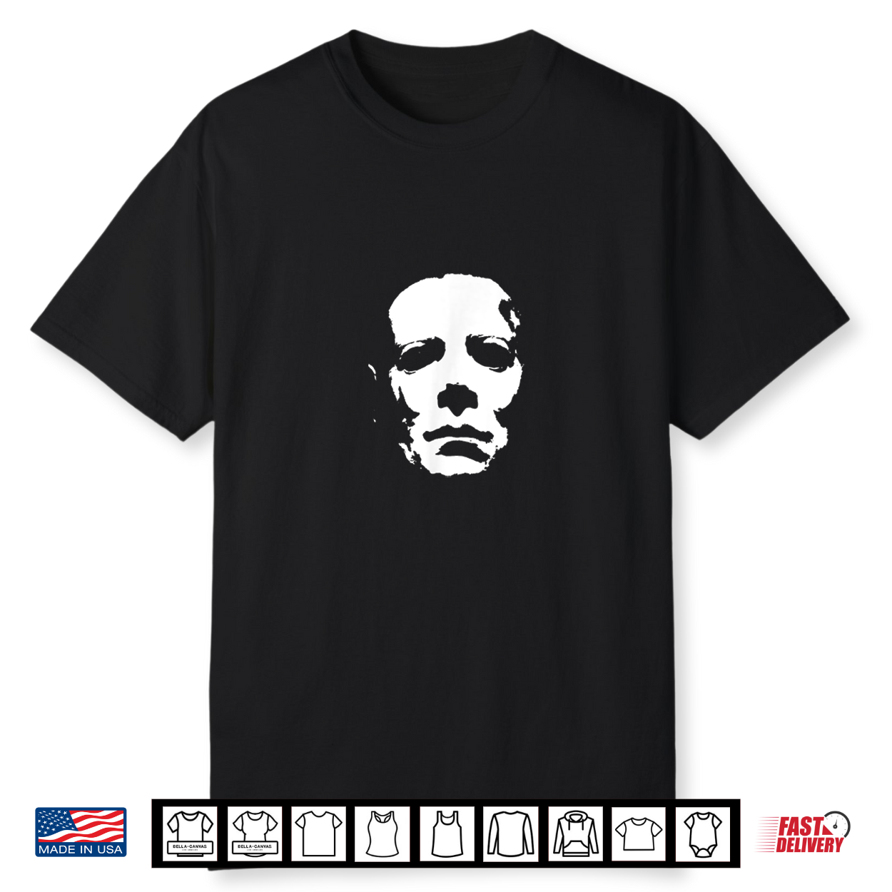 Mask Killer Classic Horror Movie Lover Halloween Shirt