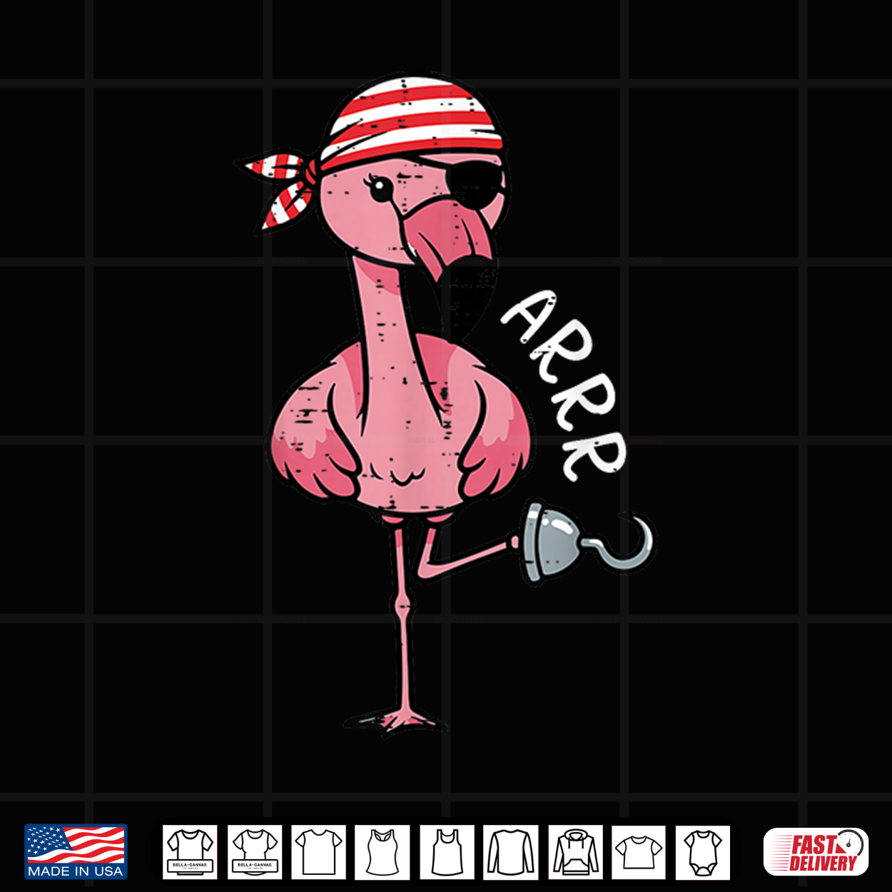 Pirate Flamingo Arrr Halloween Costume Shirt Pirate Flamingo Arrr Halloween Costume Shirt