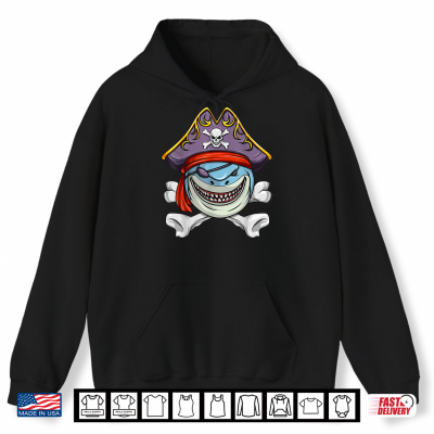 Pirate Shark Funny Cross Bones Halloween Costume Shirt 1 Hoodie Pirate Shark Funny Cross Bones Halloween Costume Shirt 1
