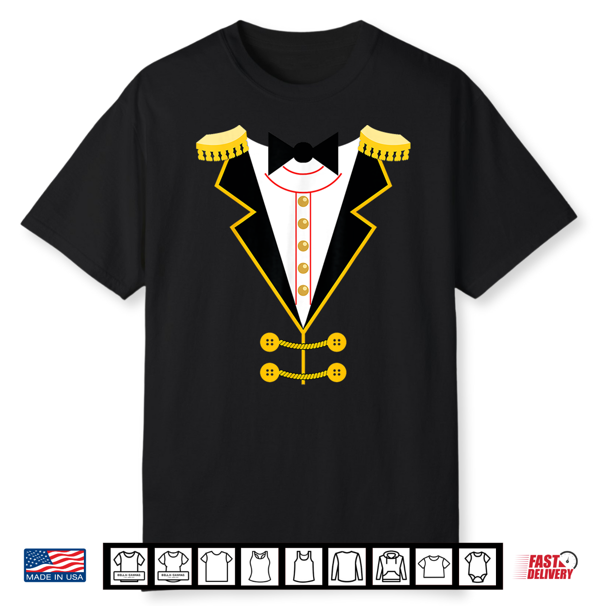 Ringmaster Costume Circus Showman Halloween Shirt Ringmaster Costume Circus Showman Halloween Shirt