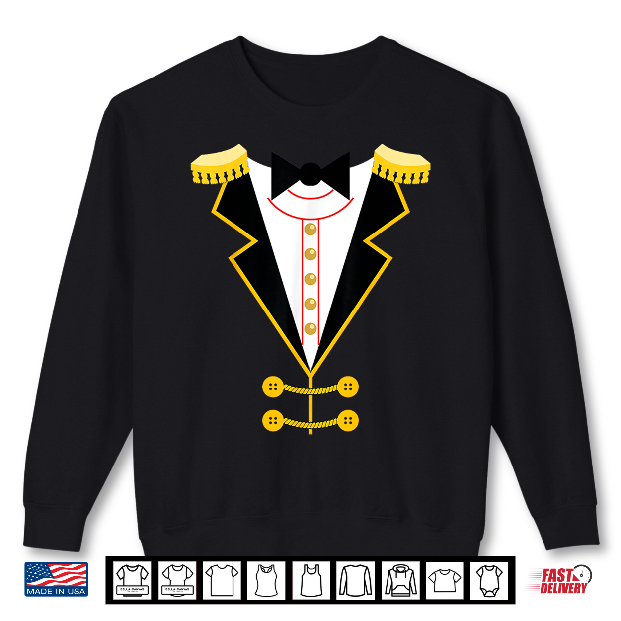 Ringmaster Costume Circus Showman Halloween Shirt Ringmaster Costume Circus Showman Halloween Shirt