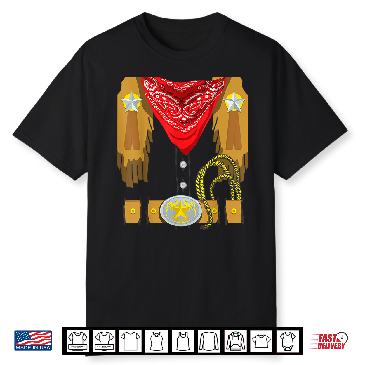 Western Cowboy Halloween Costume Shirt Western Cowboy Halloween Costume Shirt