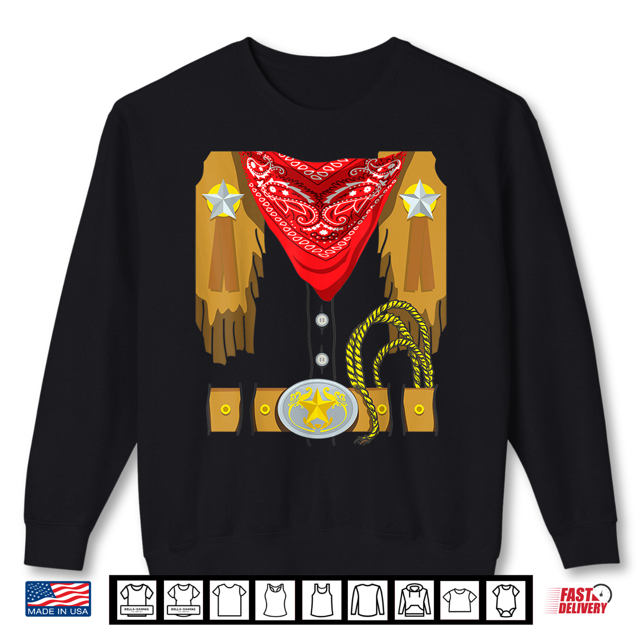 Western Cowboy Halloween Costume Shirt Western Cowboy Halloween Costume Shirt