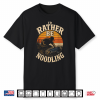 Fishing I’D Rather Be Noodling Catfish Vintage Gift Shirt