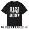 If Lost Return To Andrew Couple Matching Shirt