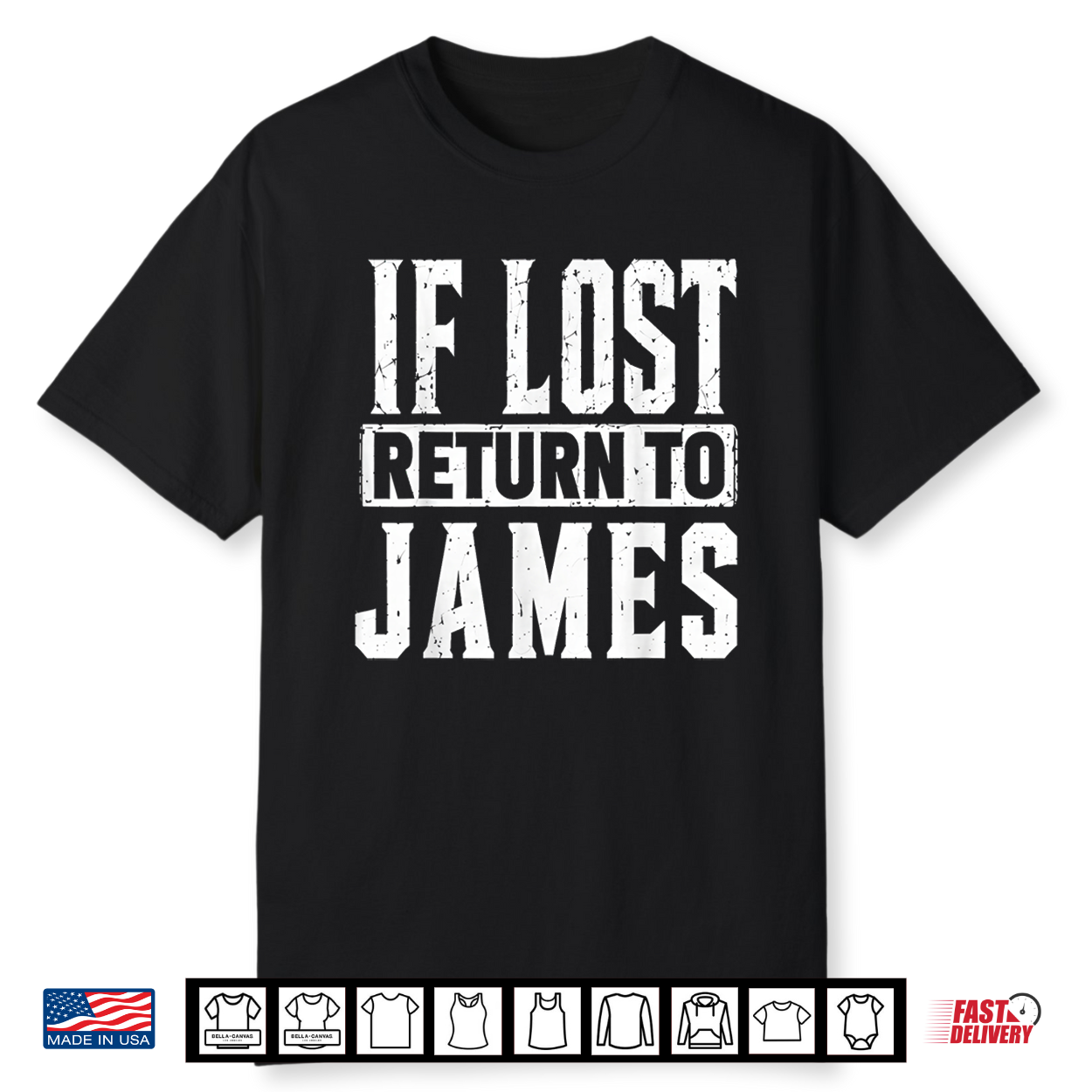 If Lost Return To James Couple Matching Shirt