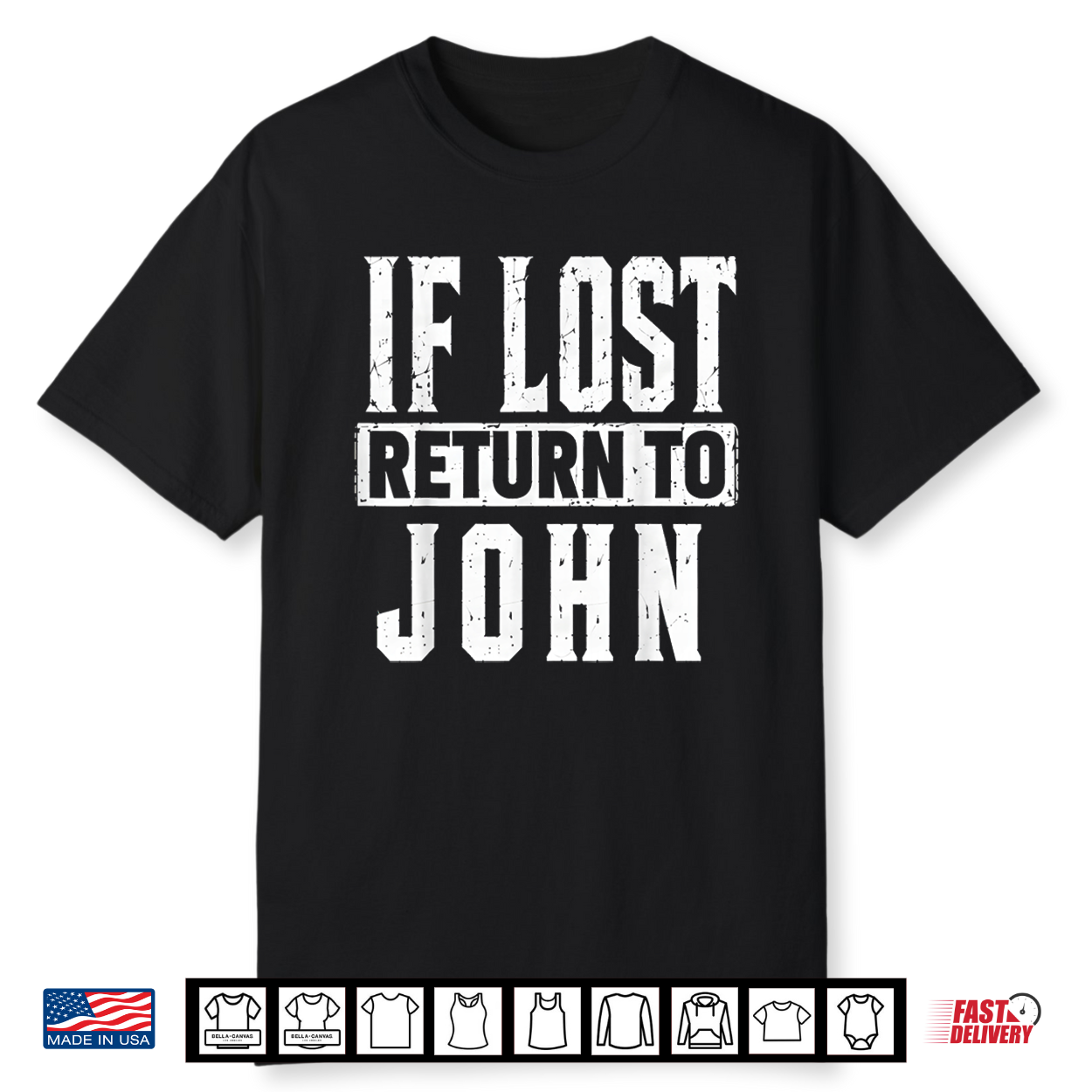 If Lost Return To John Couple Matching Shirt