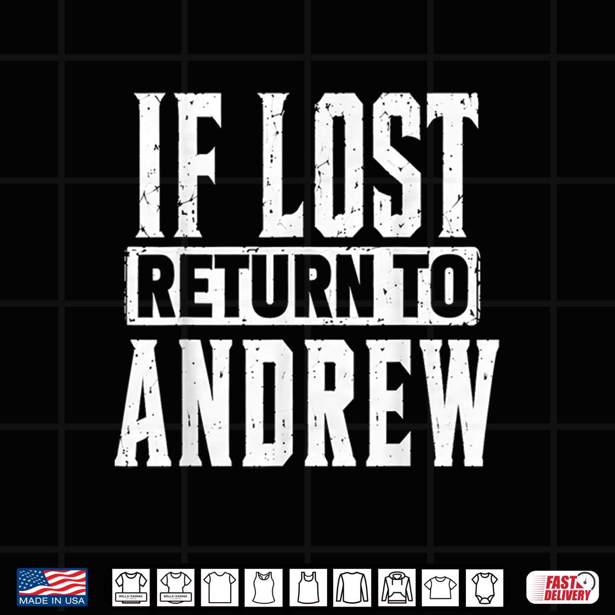 If Lost Return To Andrew Couple Matching Shirt