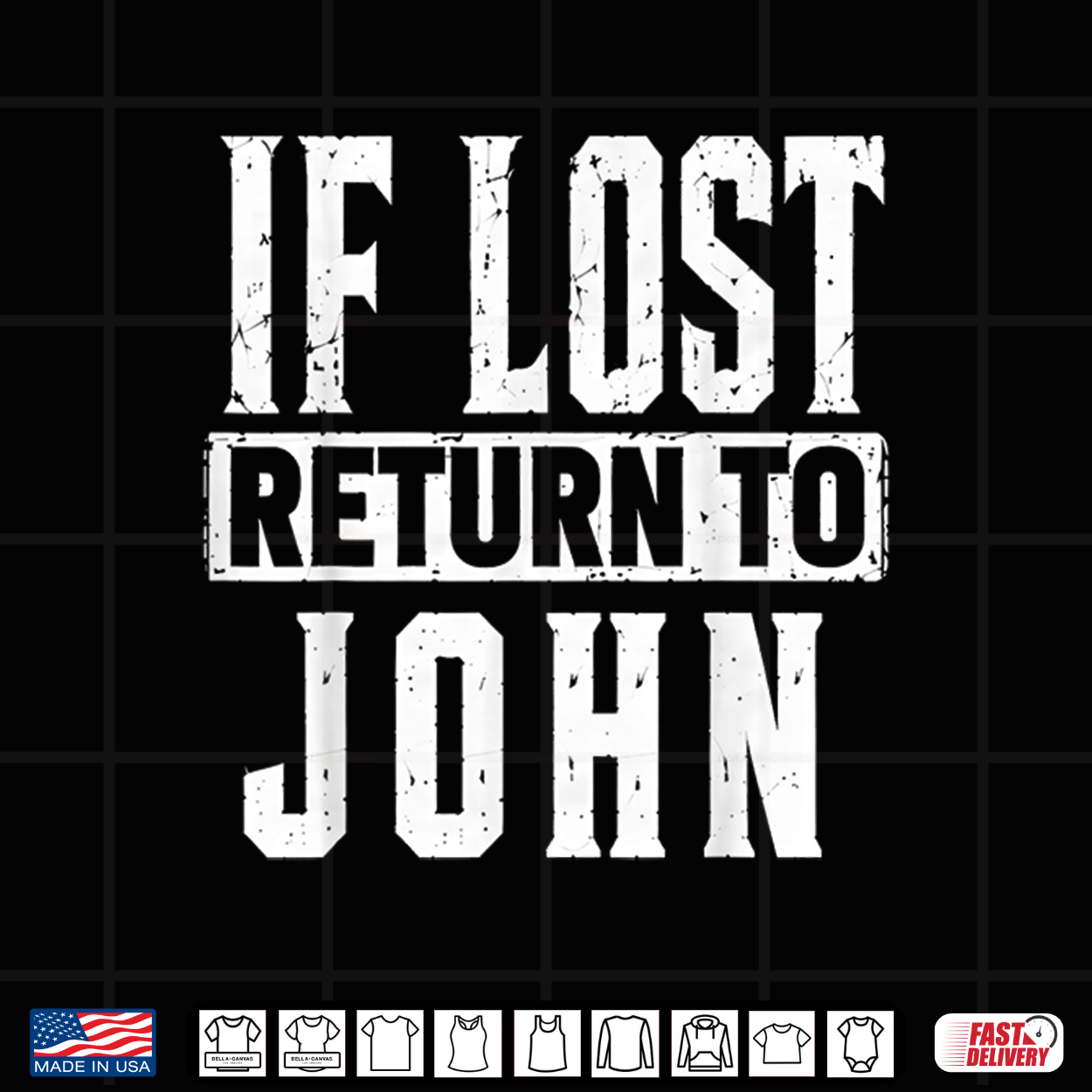 If Lost Return To John Couple Matching Shirt