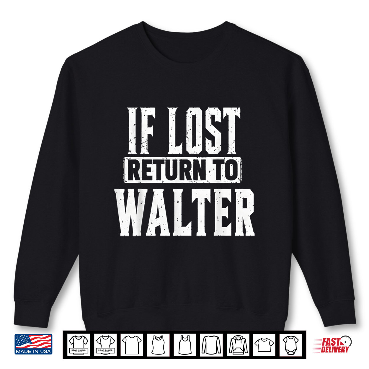 If Lost Return To Walter Couple Matching Shirt