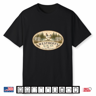Rustic Farm Chicken Vintage Country Graphic Shirt