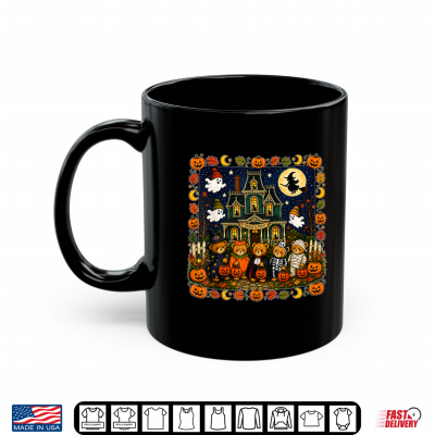 Bears Haunted House Mummy Ghost Trick Or Treat Shirt 3 Mug Bears Haunted House Mummy Ghost Trick Or Treat Shirt
