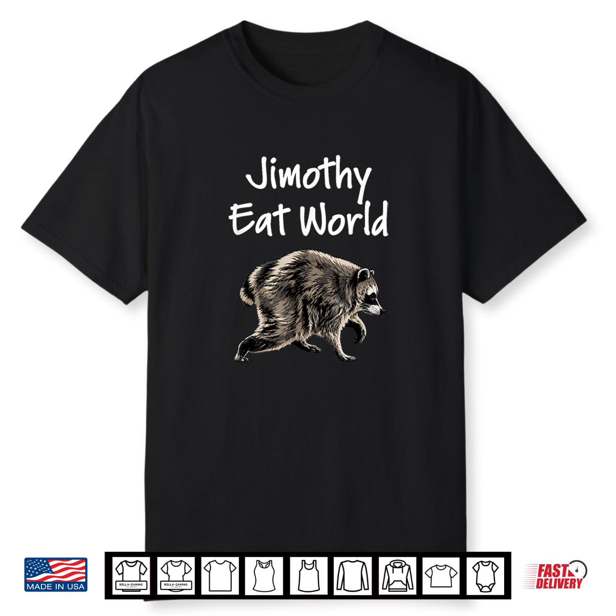 Jimothy Eat World Viral Raccoon Seattle Trash Panda Shirt