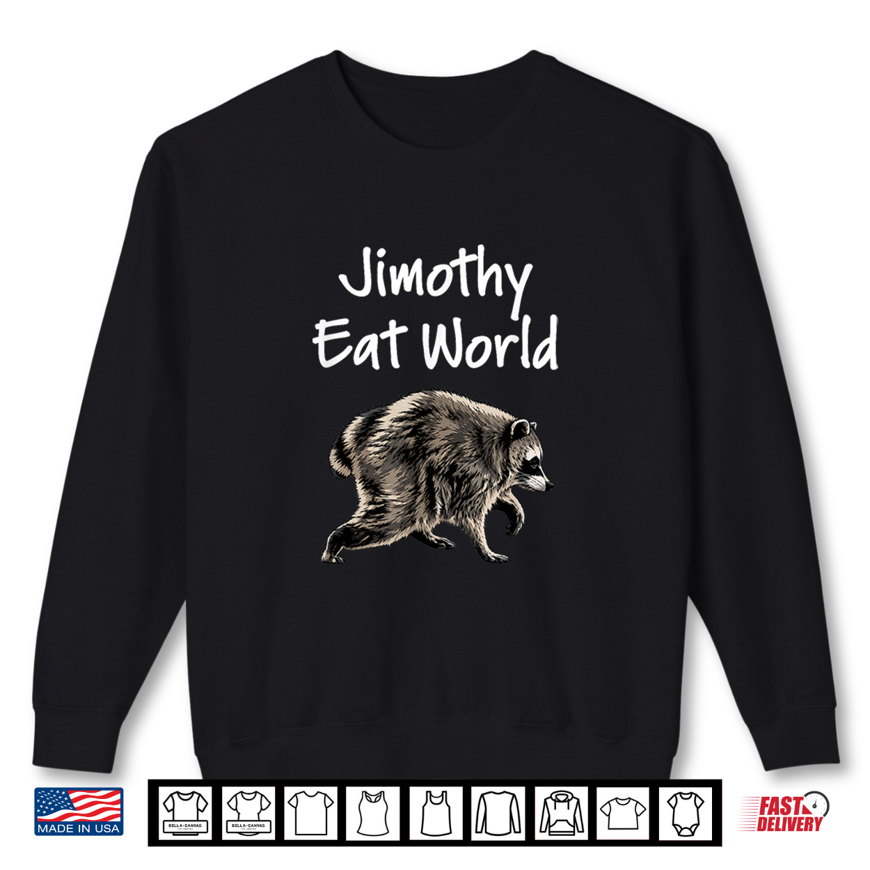 Jimothy Eat World Viral Raccoon Seattle Trash Panda Shirt