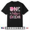 One Happy Dada Western Disco Cowgirl 1St Birthday Shirt